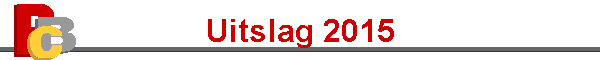 Uitslag 2015